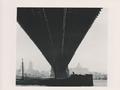 Walker Evans. New York, Brooklyn Bridge, 1936